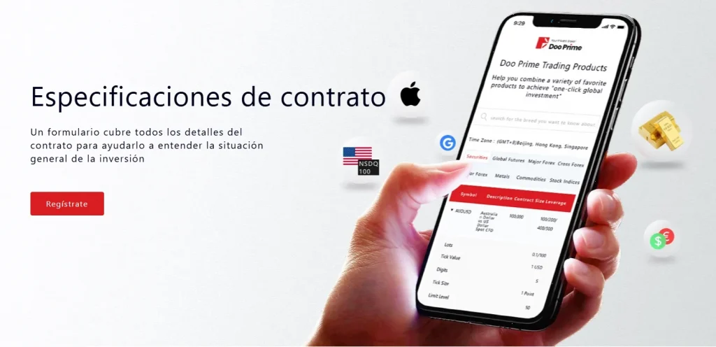 mobile application of Doo Prime